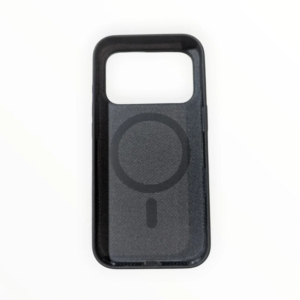 Cc9-O Apple Case for iPhone 17 Pro TechWoven with MagSafe ~‎ Black